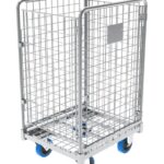 MEDICART MINI 500 – Cărucior profesional ranforsat, pentru spații restrânse și utilizare intensivă, 50 x 60 x 100 CM